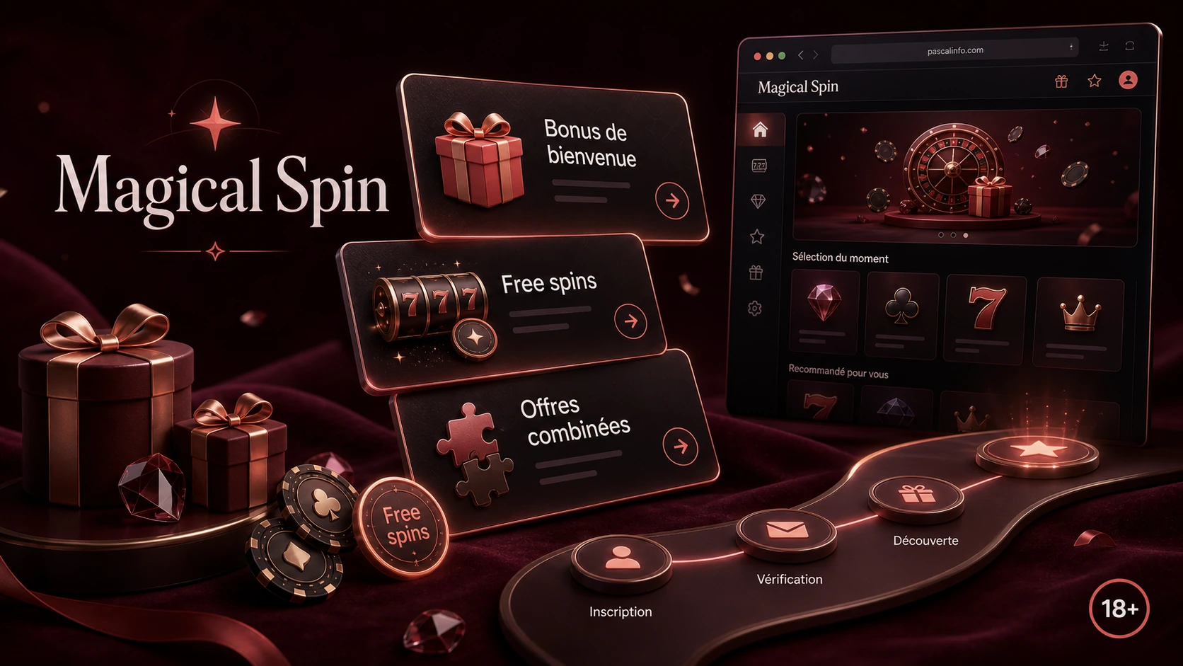 Magical Spin Welcome Bonus – Jusqu’à 1000€ ?